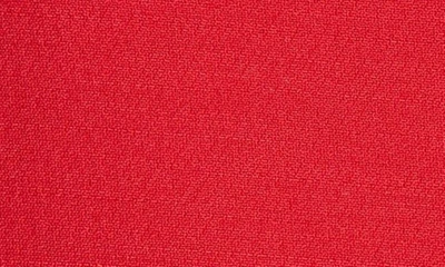 Shop Valentino Rosette Cuff Crepe Couture Minidress In Rosso