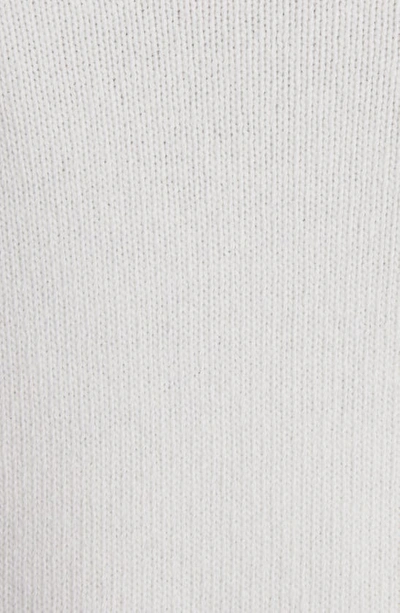 Shop Valentino Logo Detail Virgin Wool Turtleneck Sweater In Avorio