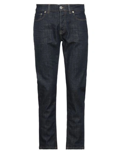 Shop Pmds Premium Mood Denim Superior Man Jeans Blue Size 34 Cotton, Elastane