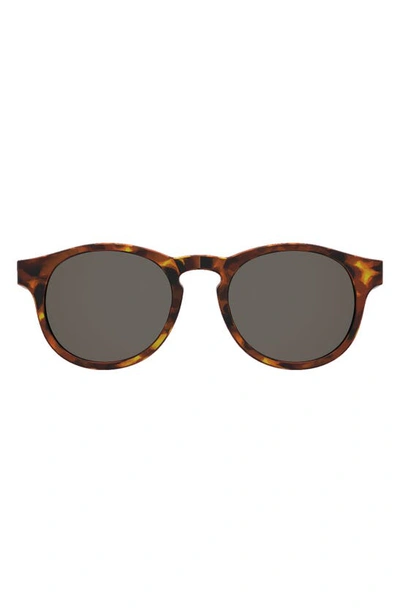 Shop Babiators Round Sunglasses In Totally Tortoise