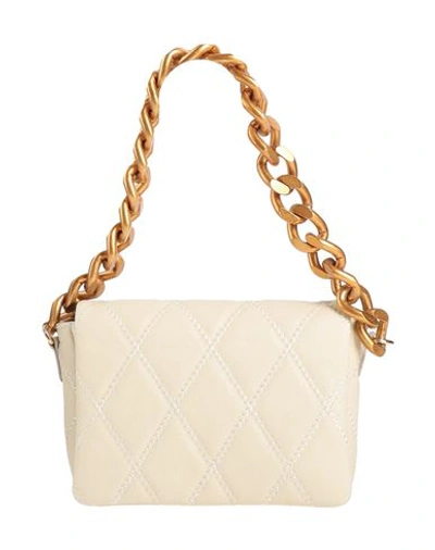 Shop My-best Bags Woman Handbag Ivory Size - Leather In White