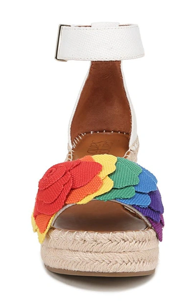 Shop Franco Sarto Clemens Espadrille Wedge Sandal In Rainbow