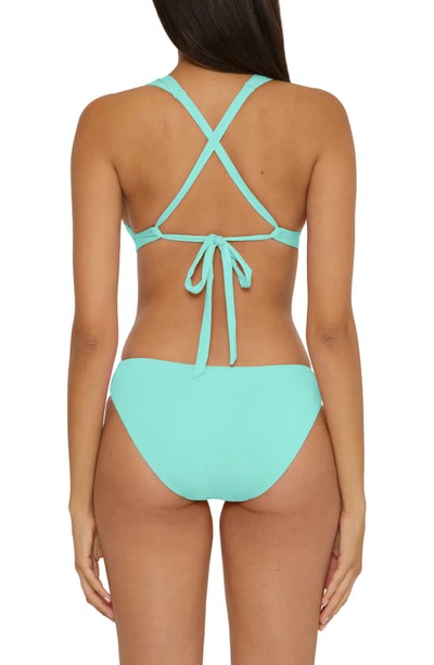 Shop Becca Color Code Bikini Top In Sky