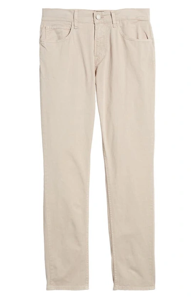 Shop 7 For All Mankind Adrien Slim Fit Five-pocket Airweft Twill Pants In Sesame