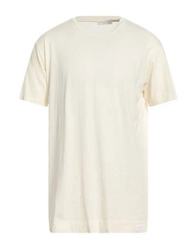 Shop Daniele Fiesoli Man T-shirt Ivory Size Xl Cotton In White