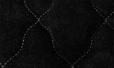 Shop Tory Burch Small Kira Velvet Convertible Shoulder Bag In Black