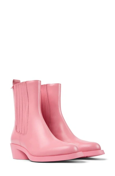 Shop Camper Bonnie Chelsea Boot In Medium Pink