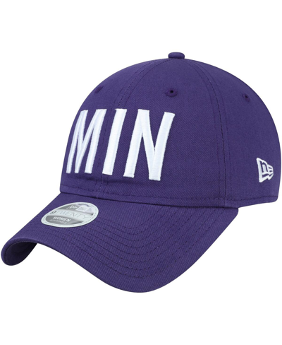 Shop New Era Women's  Purple Minnesota Vikings Hometown 9twenty Adjustable Hat