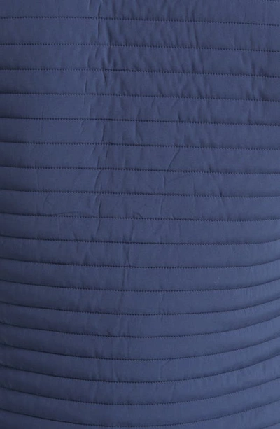 Johnnie-o Crosswind Quilted Performance Vest In Wake