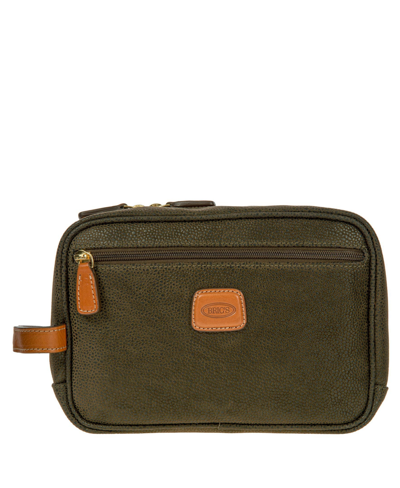 Bric's Milano Life Travel Case In Olive