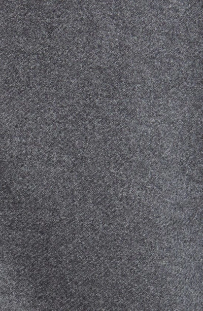 Shop Hugo Boss Jaime Felted Wool Car Coat In Medium Grey