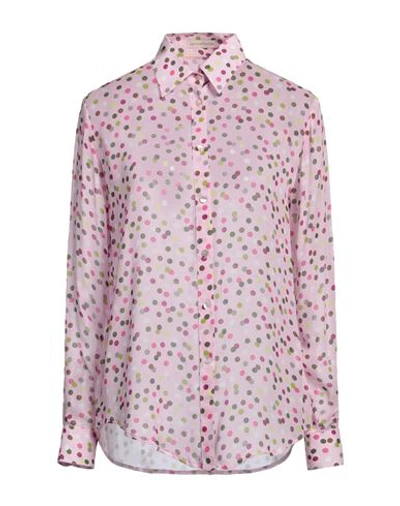 Shop Camicettasnob Woman Shirt Pink Size 12 Viscose