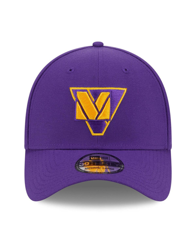 Shop New Era Men's  Purple Minnesota Vikings City Originals 39thirty Flex Hat