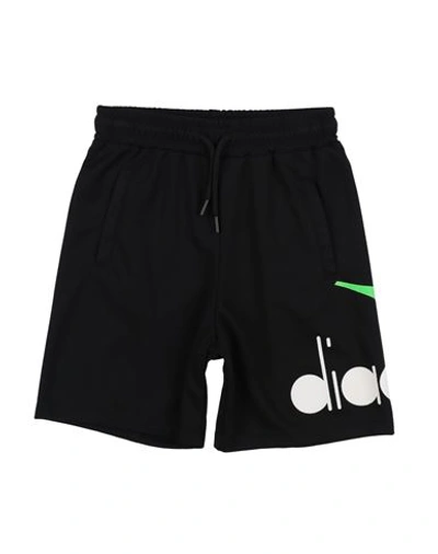 Shop Diadora Toddler Boy Shorts & Bermuda Shorts Black Size 6 Polyester