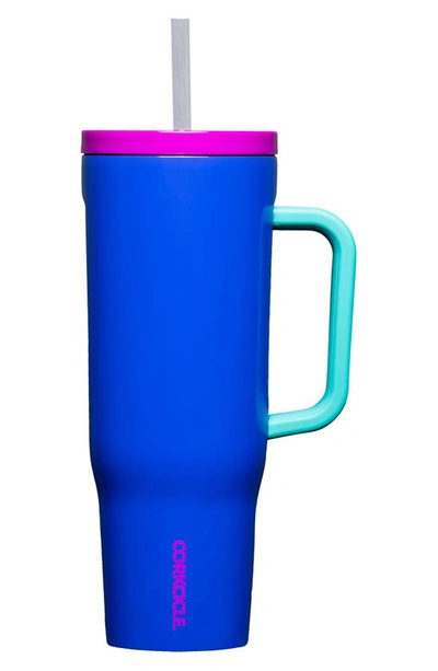 Shop Corkcicle Cruiser 40-ounce Insulated Tumbler With Handle In 80s Windbreaker