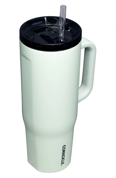 Shop Corkcicle Cruiser 40-ounce Insulated Tumbler With Handle In Sage Mist