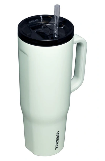 Corkcicle Cruiser 40-ounce Insulated Tumbler With Handle In Sage Mist