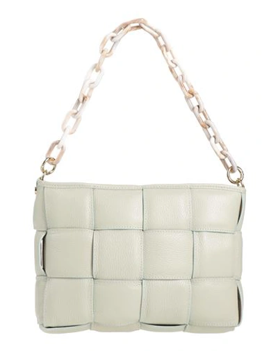 Shop My-best Bags Woman Handbag Sage Green Size - Leather