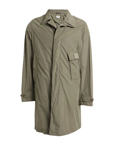 C.p. Company C. P. Company Man Overcoat Military Green Size 36 Polyester In Green