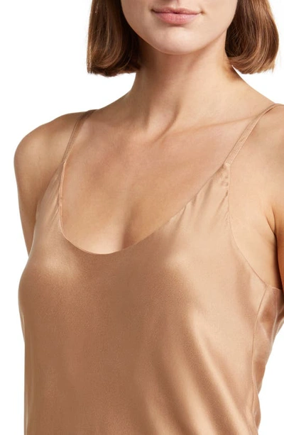 Lunya Women's Bias-cut Silk Slip Nightgown In Hushed Tan