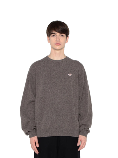 Shop Danton P.o. Sweater Men Light Grey In Wool