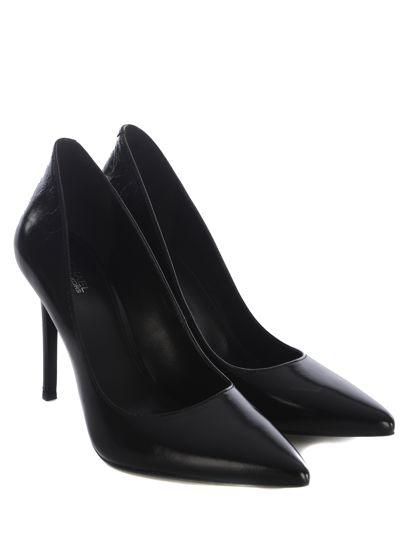 Michael Kors Keke Black Patent Leather Pump