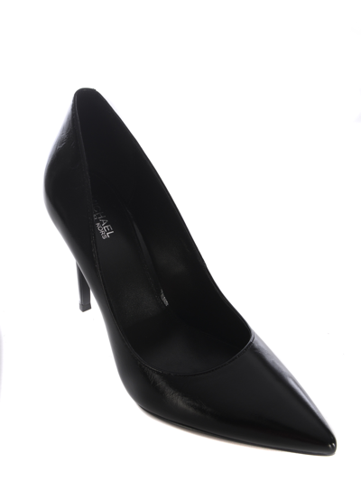 Michael Kors Keke Black Patent Leather Pump