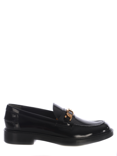 Tod's Leather Loafers Gold-tone Hardware