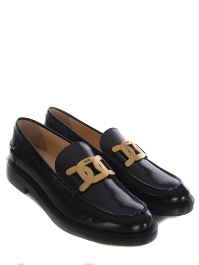 Tod's Tods Lthr Chnky T Logo Loafer
