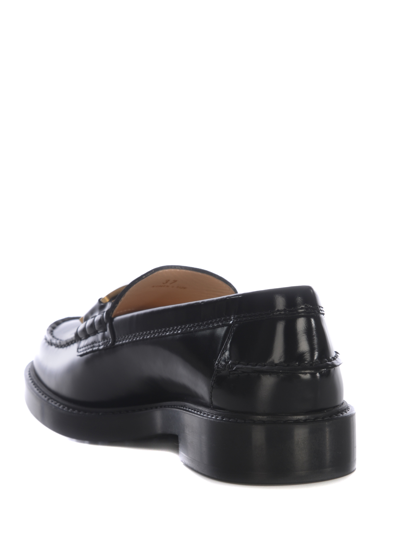 Tod's Tods Lthr Chnky T Logo Loafer