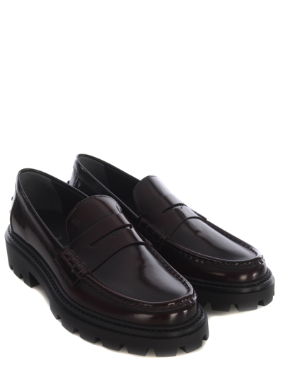 Tod's Mocassin Tods Made Of Semi-gloss Leather