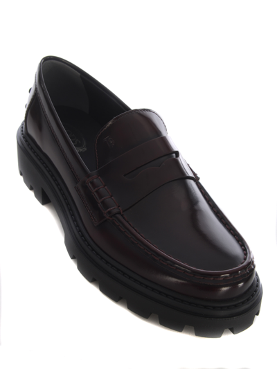 Tod's Mocassin Tods Made Of Semi-gloss Leather