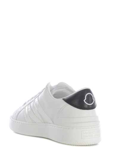 Moncler Monaco M Leather Low-top Sneakers
