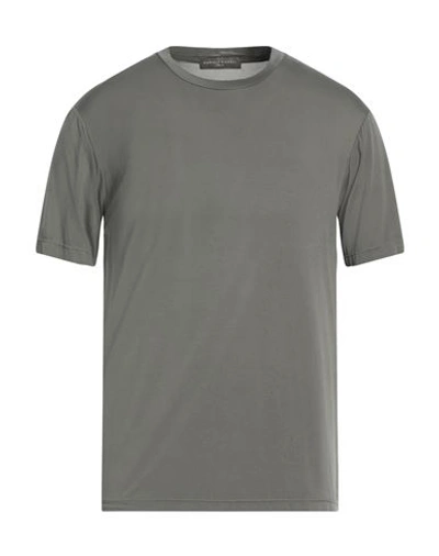 Shop Daniele Fiesoli Man T-shirt Grey Size S Cupro, Elastane