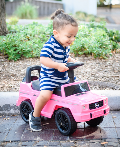 Best Ride On Cars Mercedes G-wagon Push Car In Pink