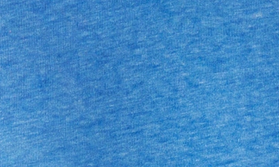 Shop Lucky Brand Venice Burnout Cotton Blend Long Sleeve T-shirt In Blueberry