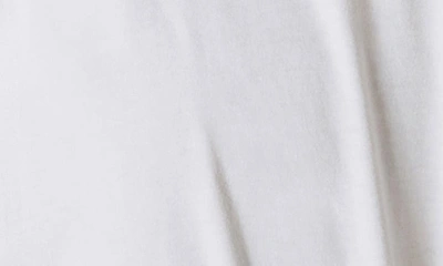 Shop Lucky Brand Venice Burnout V-neck Long Sleeve Cotton Blend T-shirt In Marshmallow