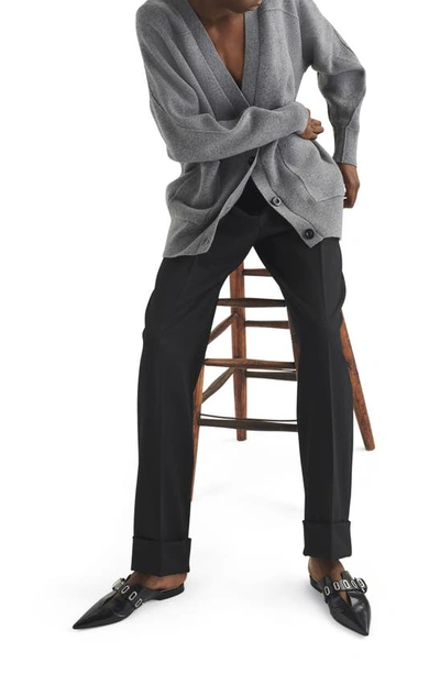 Shop Rag & Bone Bridget Wool Blend Cardigan In Grey