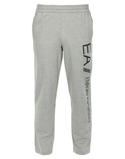Shop Ea7 Man Pants Grey Size 3xl Cotton