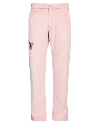 Shop Pas De Mer Man Pants Pastel Pink Size 34 Polyester, Polyamide, Elastane