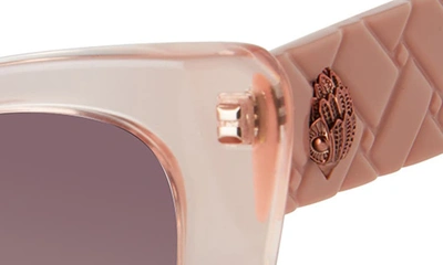 Shop Kurt Geiger 52mm Gradient Cat Eye Sunglasses In Light Pink/ Azure Gradient