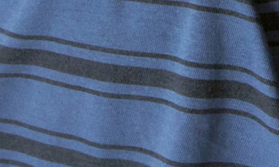 Shop Lucky Brand Venice Stripe Long Sleeve T-shirt In Blue Multi