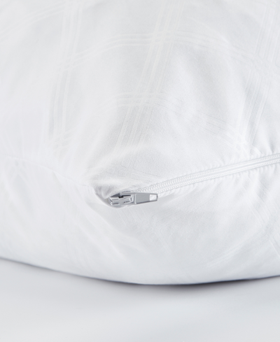 Vibe Embossed Gel-infused Memory Foam Cluster 2-pack Pillow, Standard In White