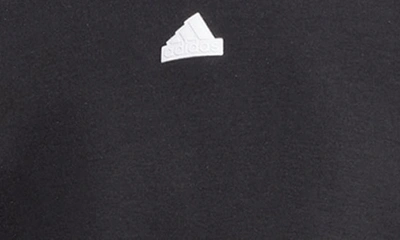 Shop Adidas Originals Future Icons 3-stripes Cotton Blend Sweatshirt In Black