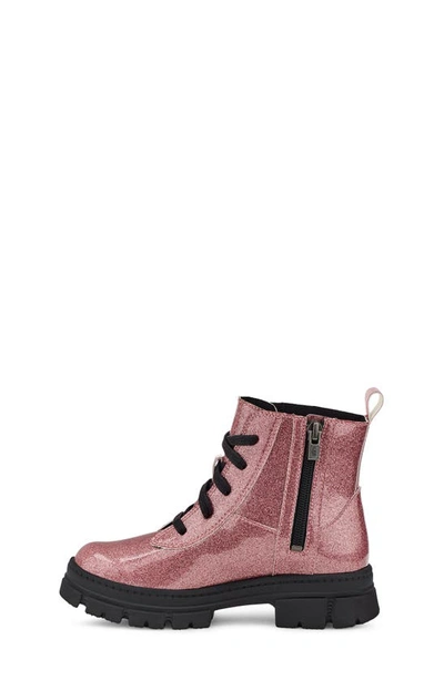 Shop Ugg (r) Kids' Ashton Glitter Boot In Glitter Pink