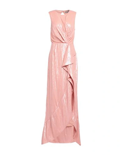 Shop Elisabetta Franchi Woman Maxi Dress Pink Size 4 Polyester