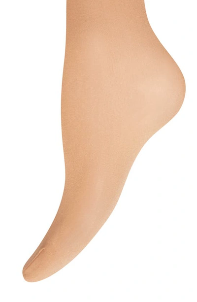 Shop Wolford Pure Shimmer Concealer Tights In Cosmetic