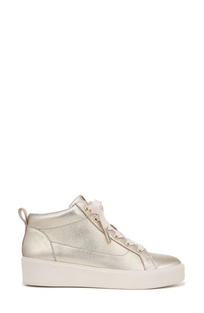 Shop Naturalizer Morrison Mid Sneaker In Champagne Leather