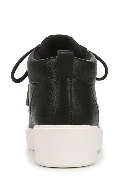 Shop Naturalizer Morrison Mid Sneaker In Black Leather