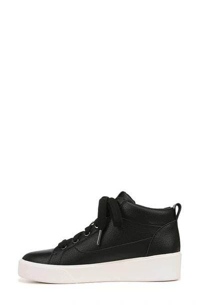 Shop Naturalizer Morrison Mid Sneaker In Black Leather